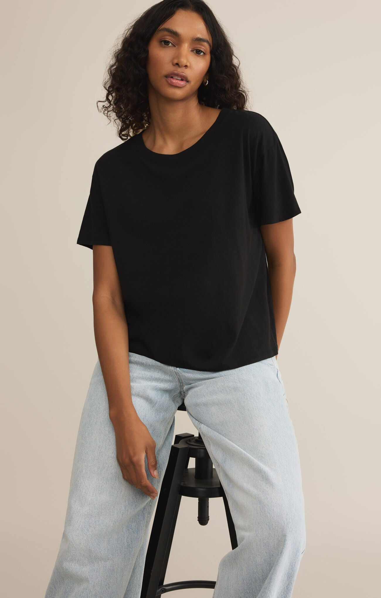 Go To Tee in Black