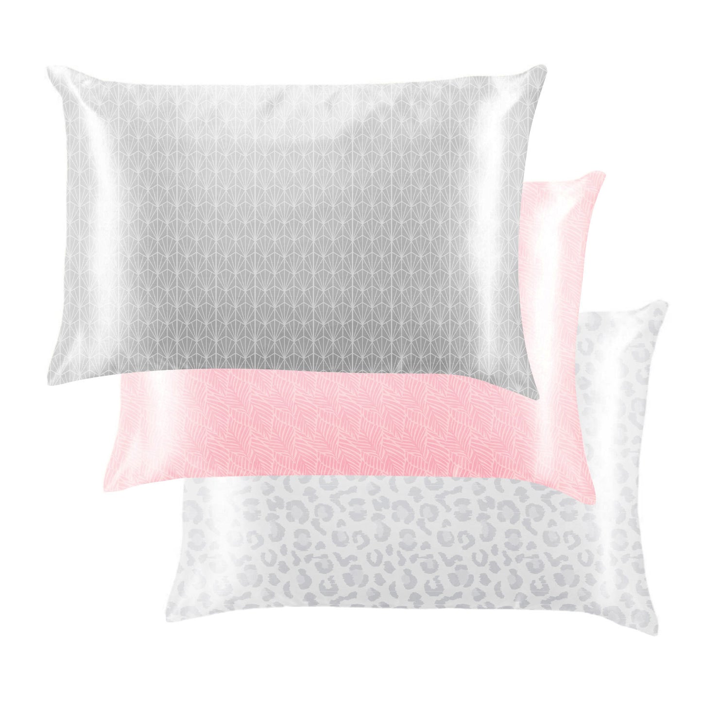 Bye Bye Bedhead Patterned Silky Satin Pillowcase