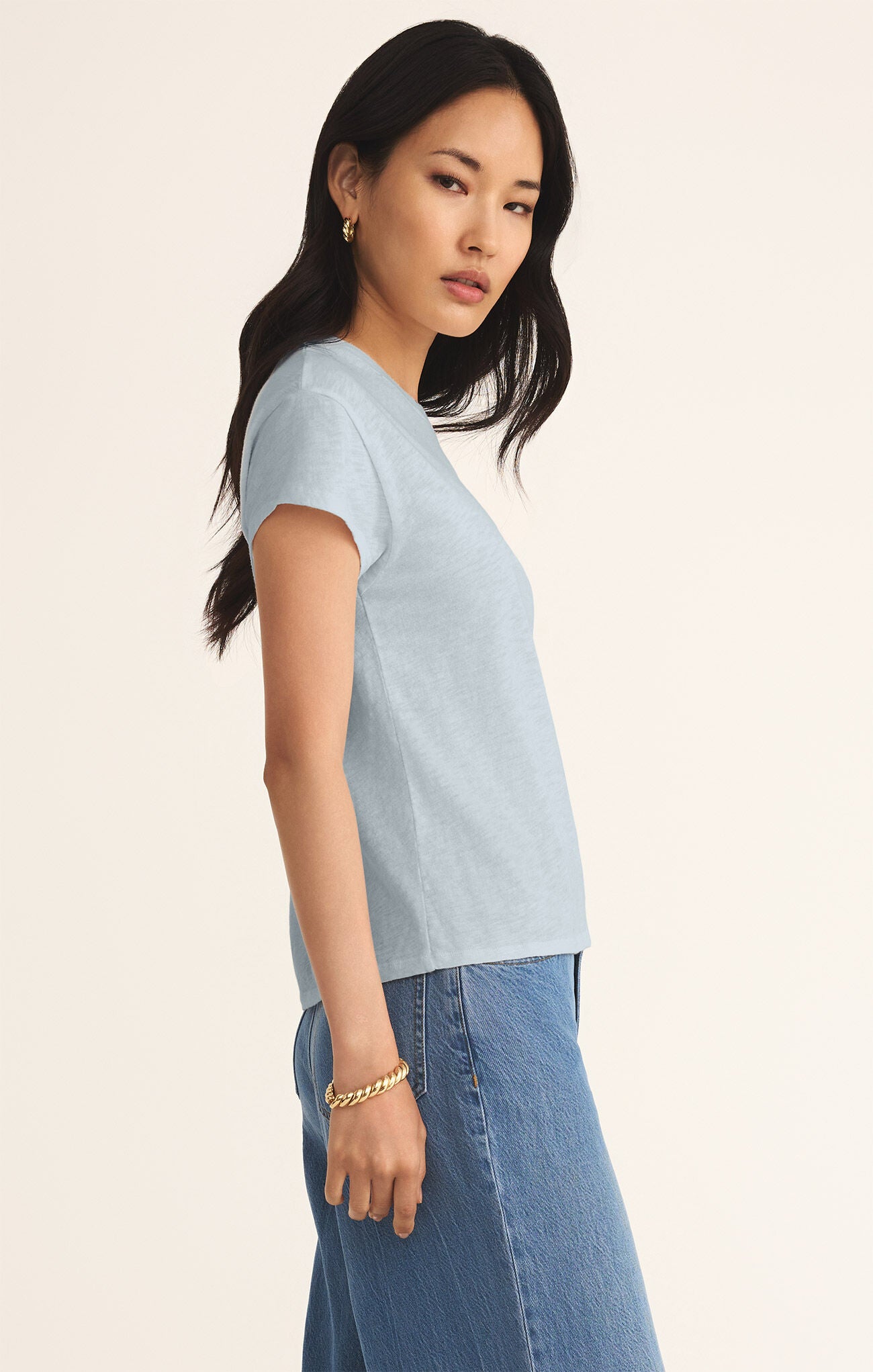 Modern Slub Tee in Clearwater