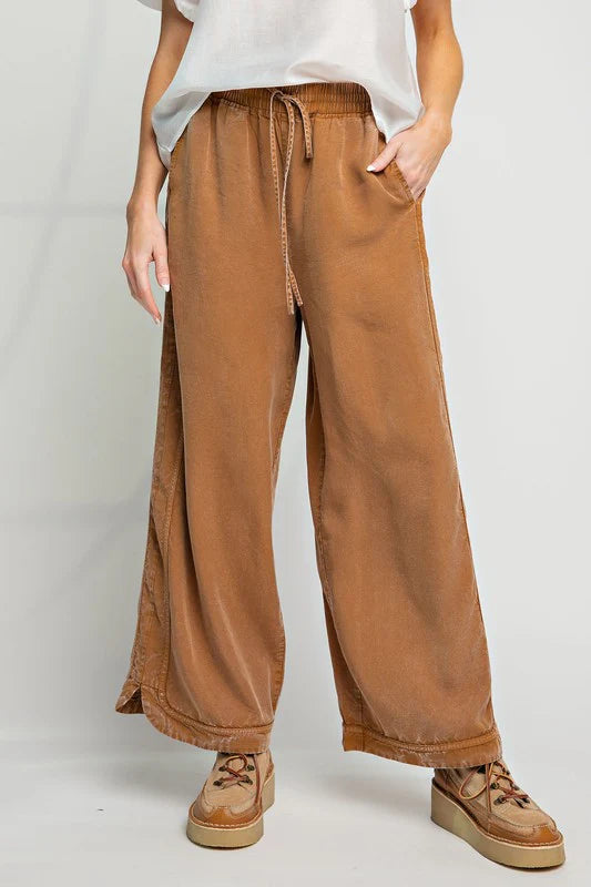 Mineral Wash Twill Trousers