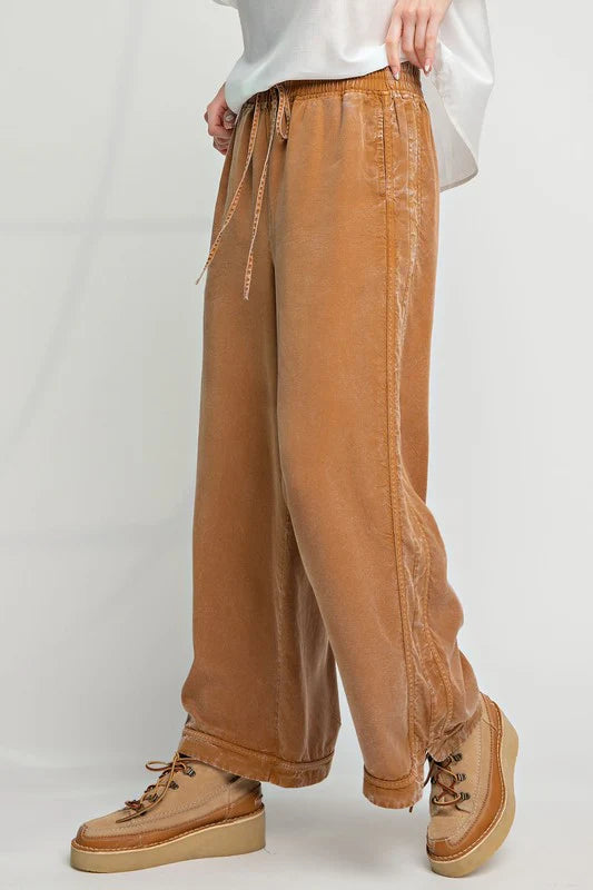 Mineral Wash Twill Trousers