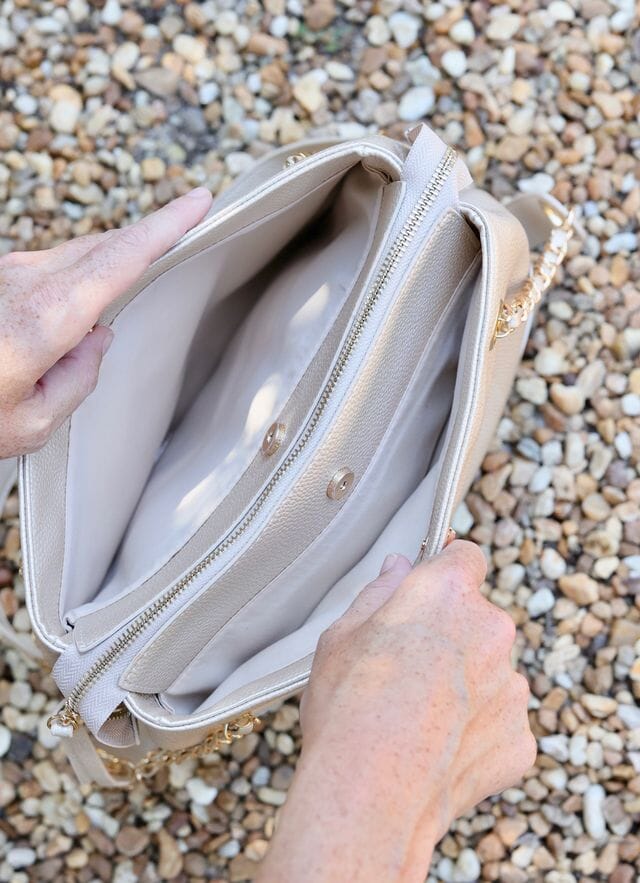 Teegan Tote in Pearl