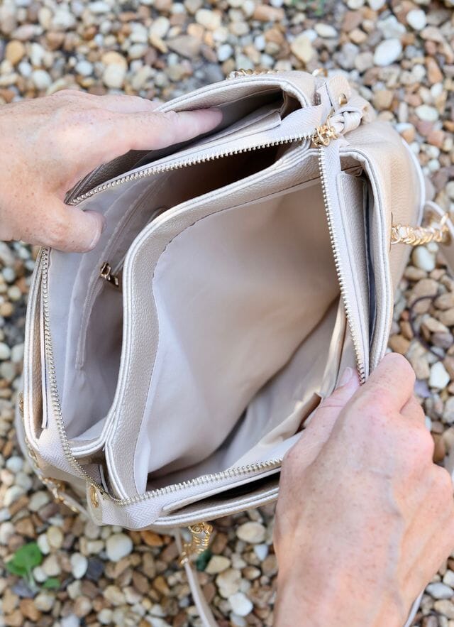 Teegan Tote in Pearl