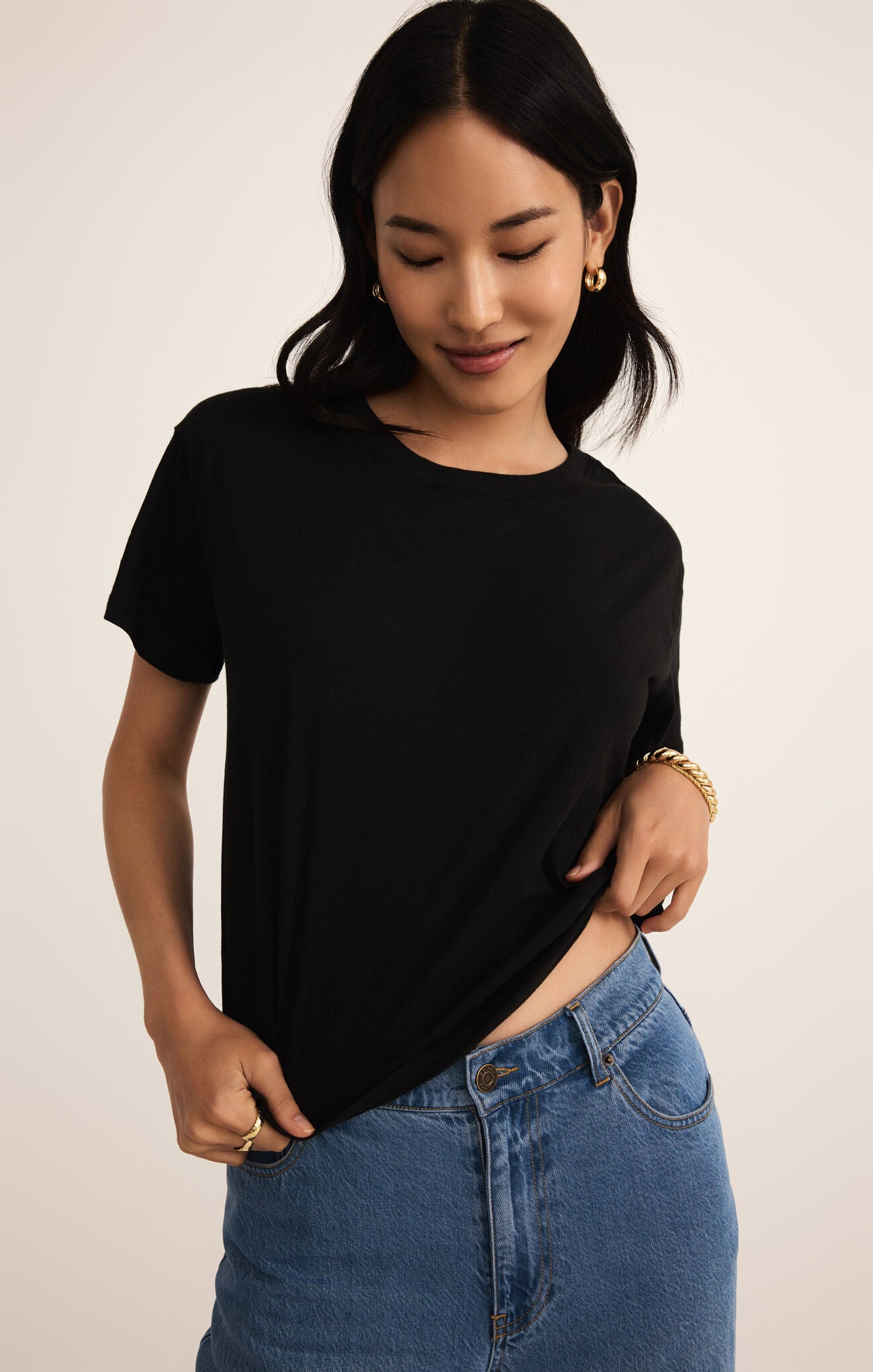 Go To Tee in Black