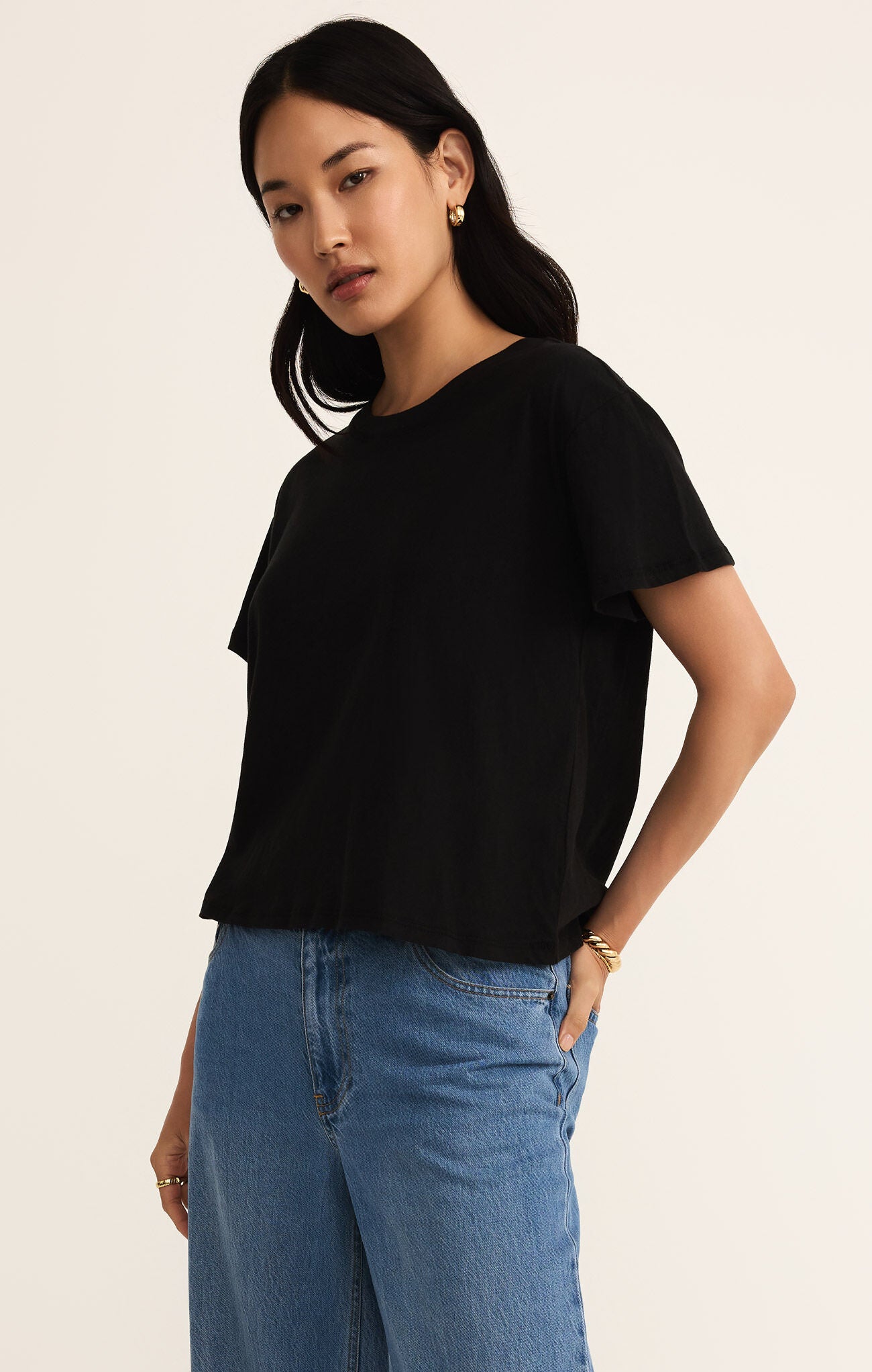Go To Tee in Black