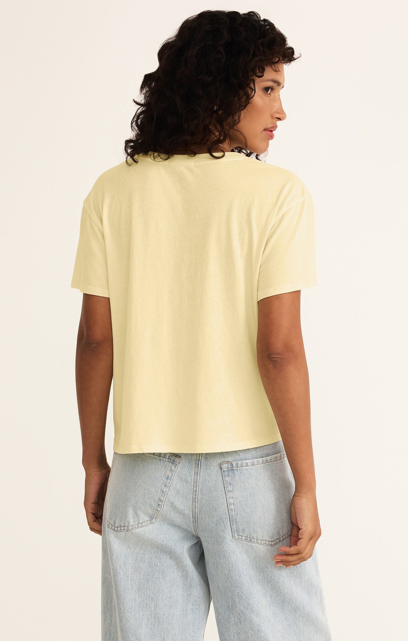 Go To Tee in Mellow Yellow