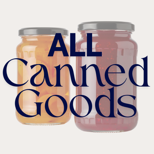 All Canned Goods