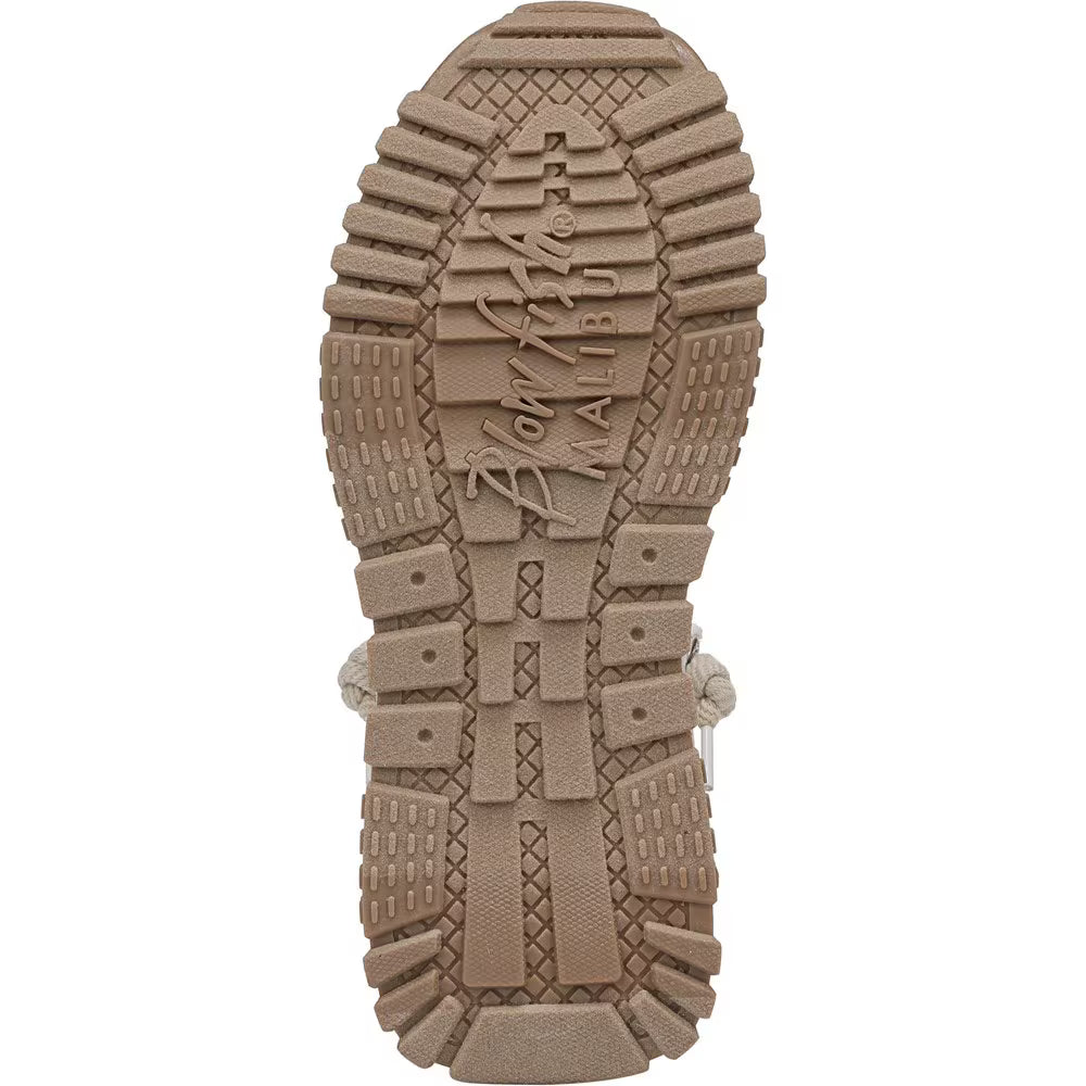 Leotina Sneaker in White & Sport Blue