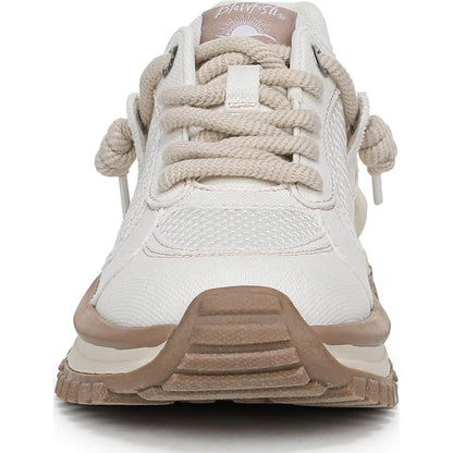 Leotina Sneaker in White & Sport Blue