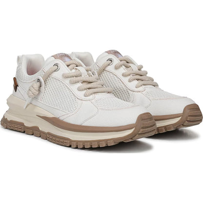 Leotina Sneaker in White & Sport Blue