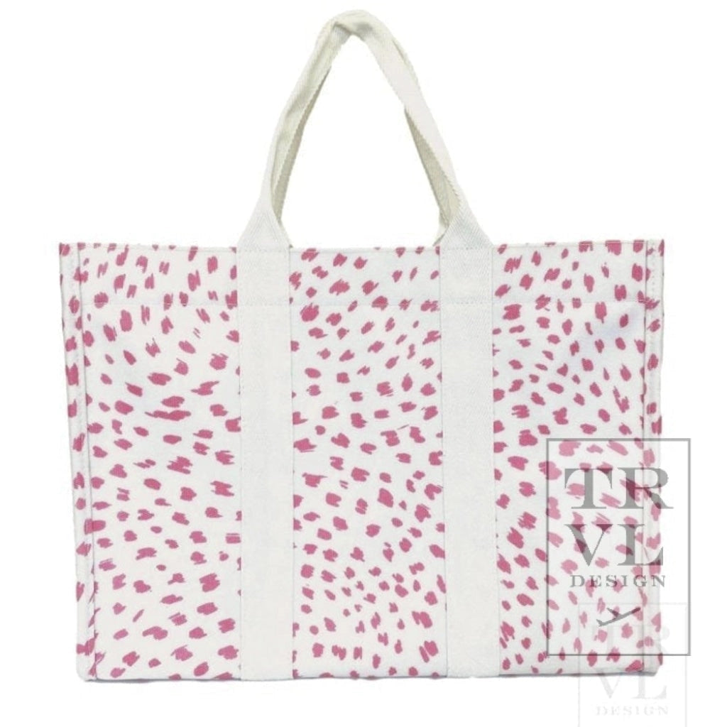 Spot On! Large Tote in Spot Pink