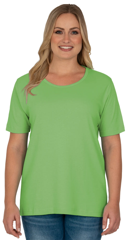 Round Neck Short Sleeve Top