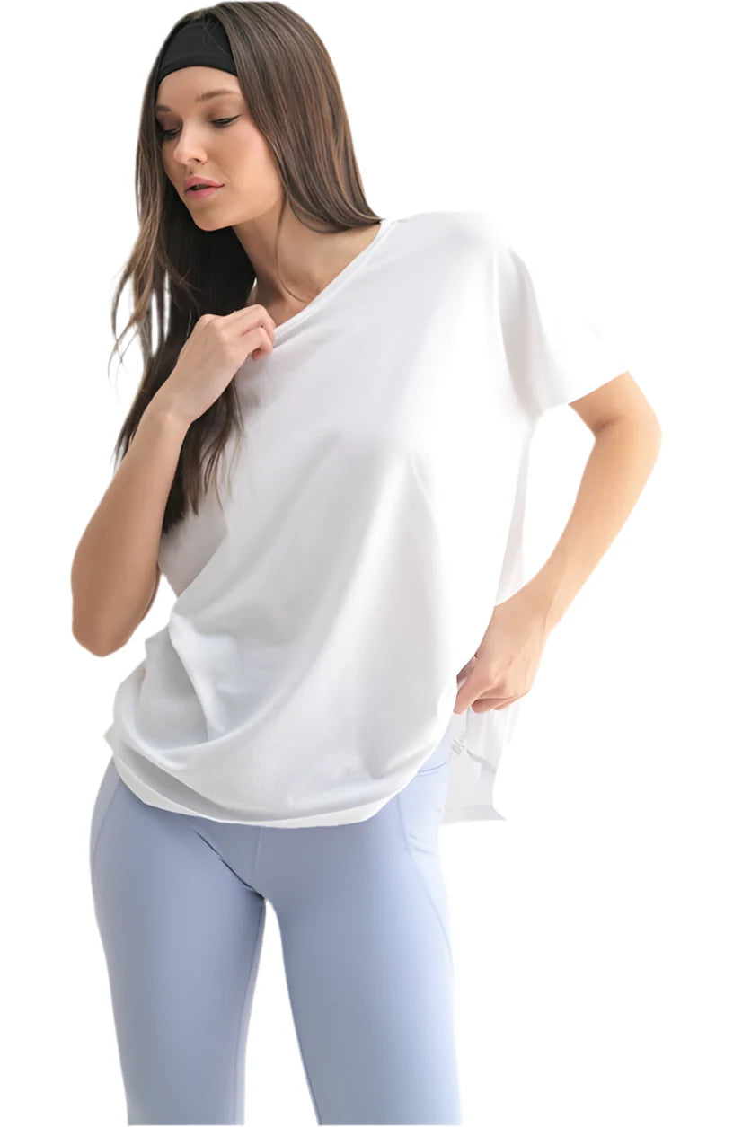 Shoreline Pima Cotton Slouchy Tee
