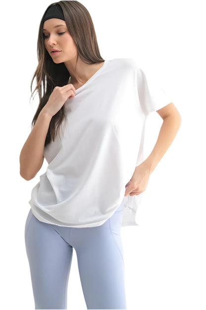 Shoreline Pima Cotton Slouchy Tee