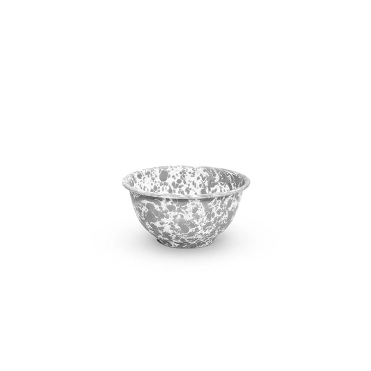 Crow Canyon Splatter Enamelware Small Footed Bowl