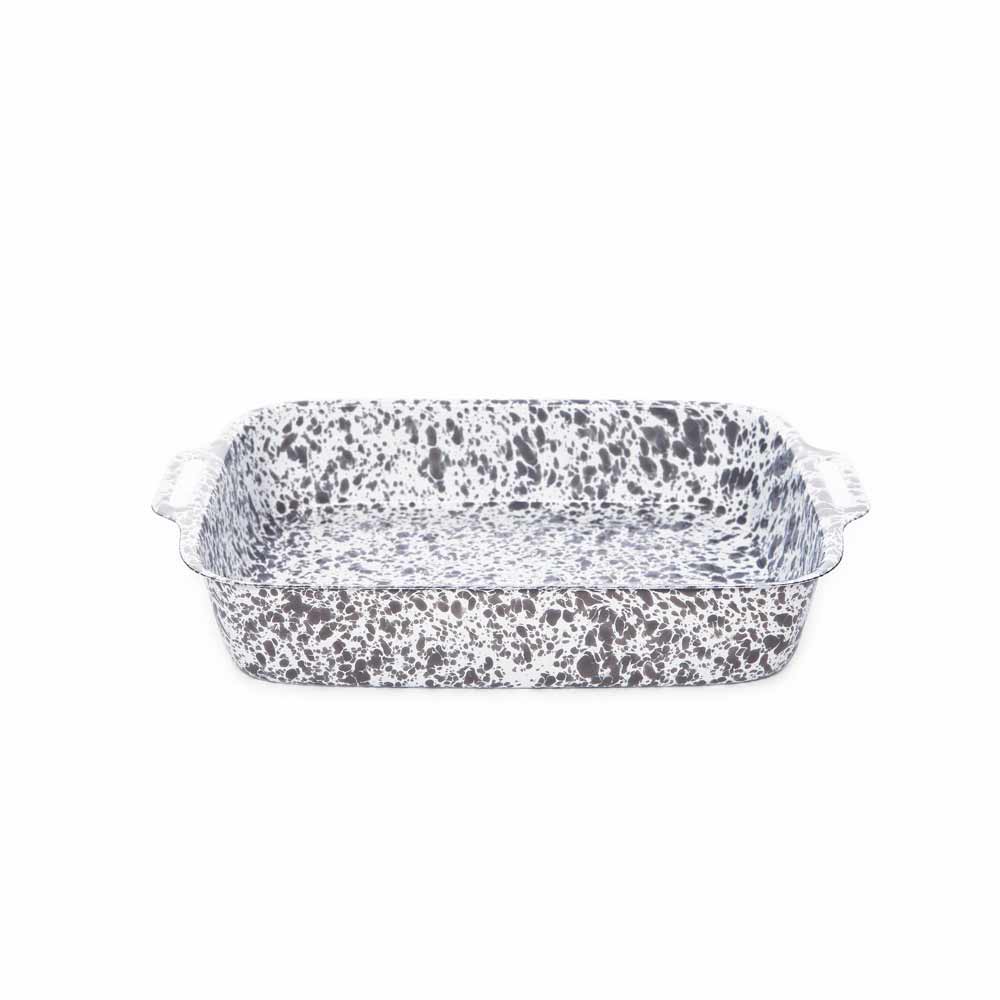 Splatter Enamelware Lasagna Pan