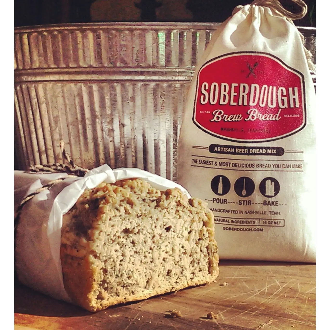 Roasted Garlic Soberdough Bread Mix