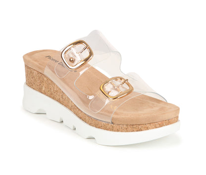 Pierre Dumas Clear Sandal