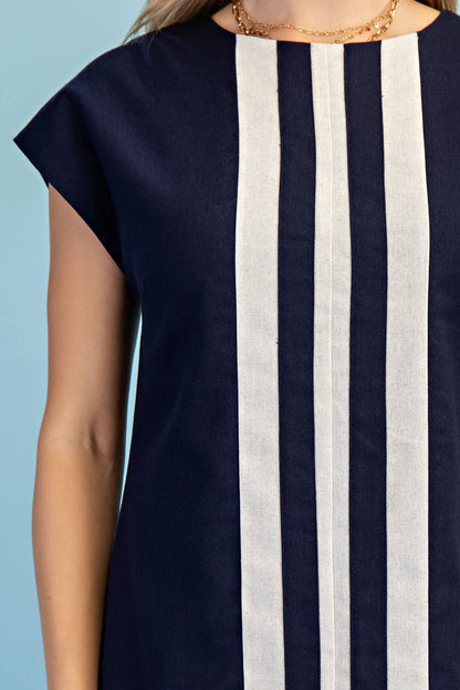 Linen Stripe Dress