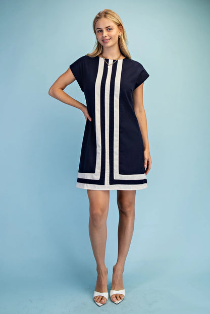 Linen Stripe Dress