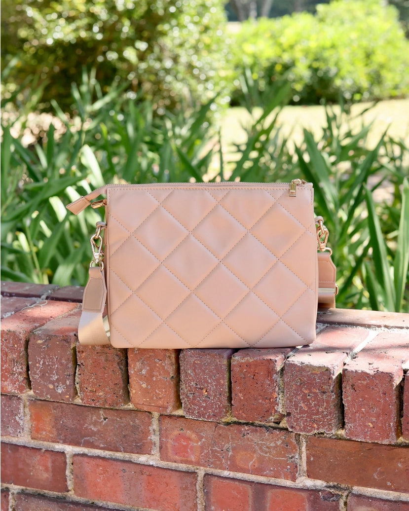 Ariana Crossbody in Latte LD