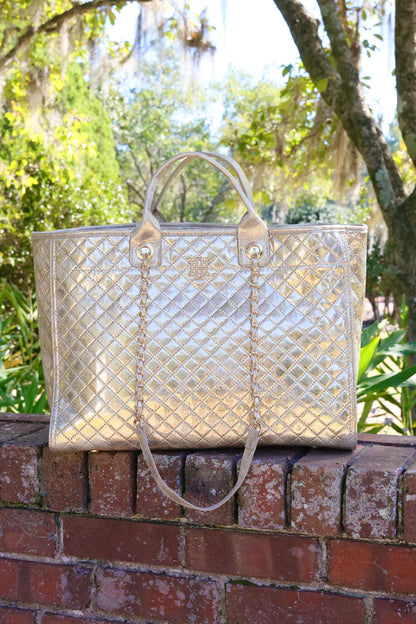 Melissa Tote Bag in Champagne Pop