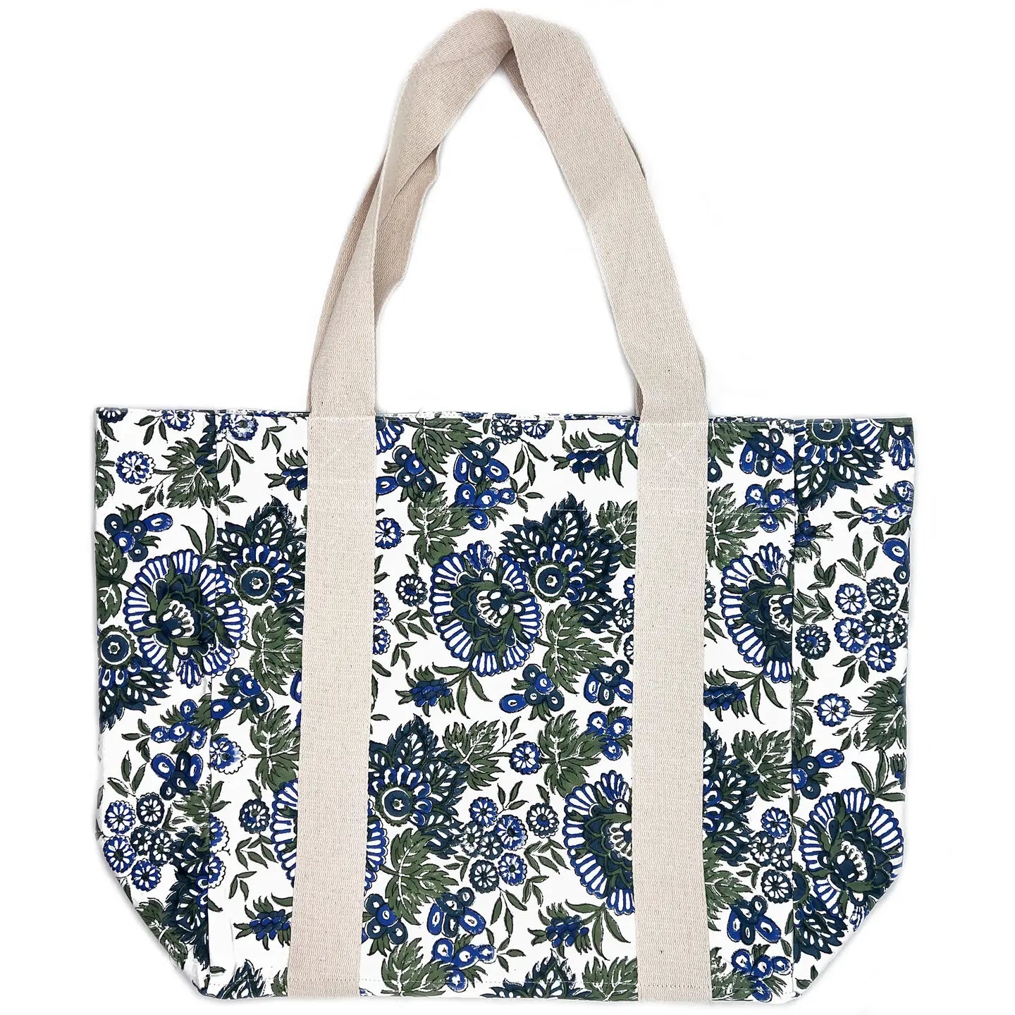 Forget Me Not Handcrafted Canvas Bag