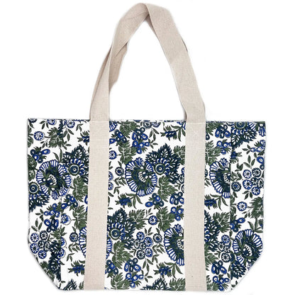 Forget Me Not Handcrafted Canvas Bag