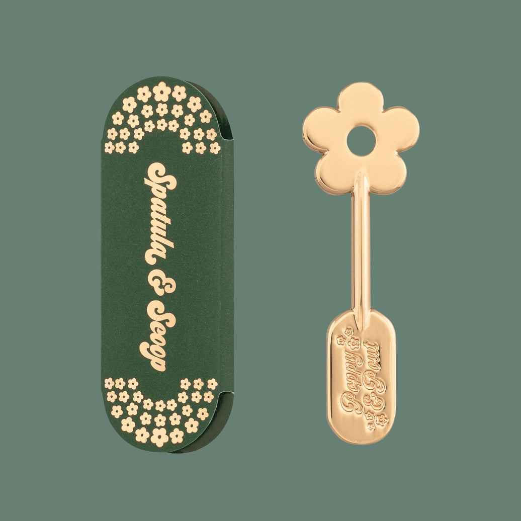 Gold Daisy Lip Care Spatula