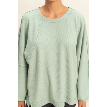 Waffle Long Sleeve Top
