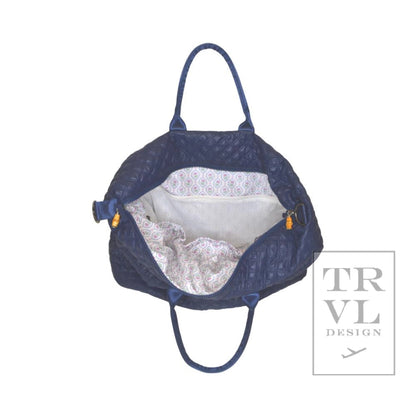 Overpacker in Navy Quilted
