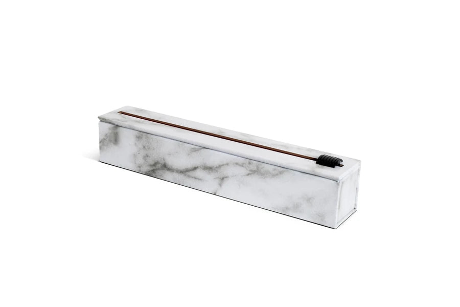 Carrara Marble Aluminum Foil Dispenser 12" x 30'