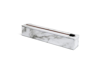 Carrara Marble Aluminum Foil Dispenser 12" x 30'