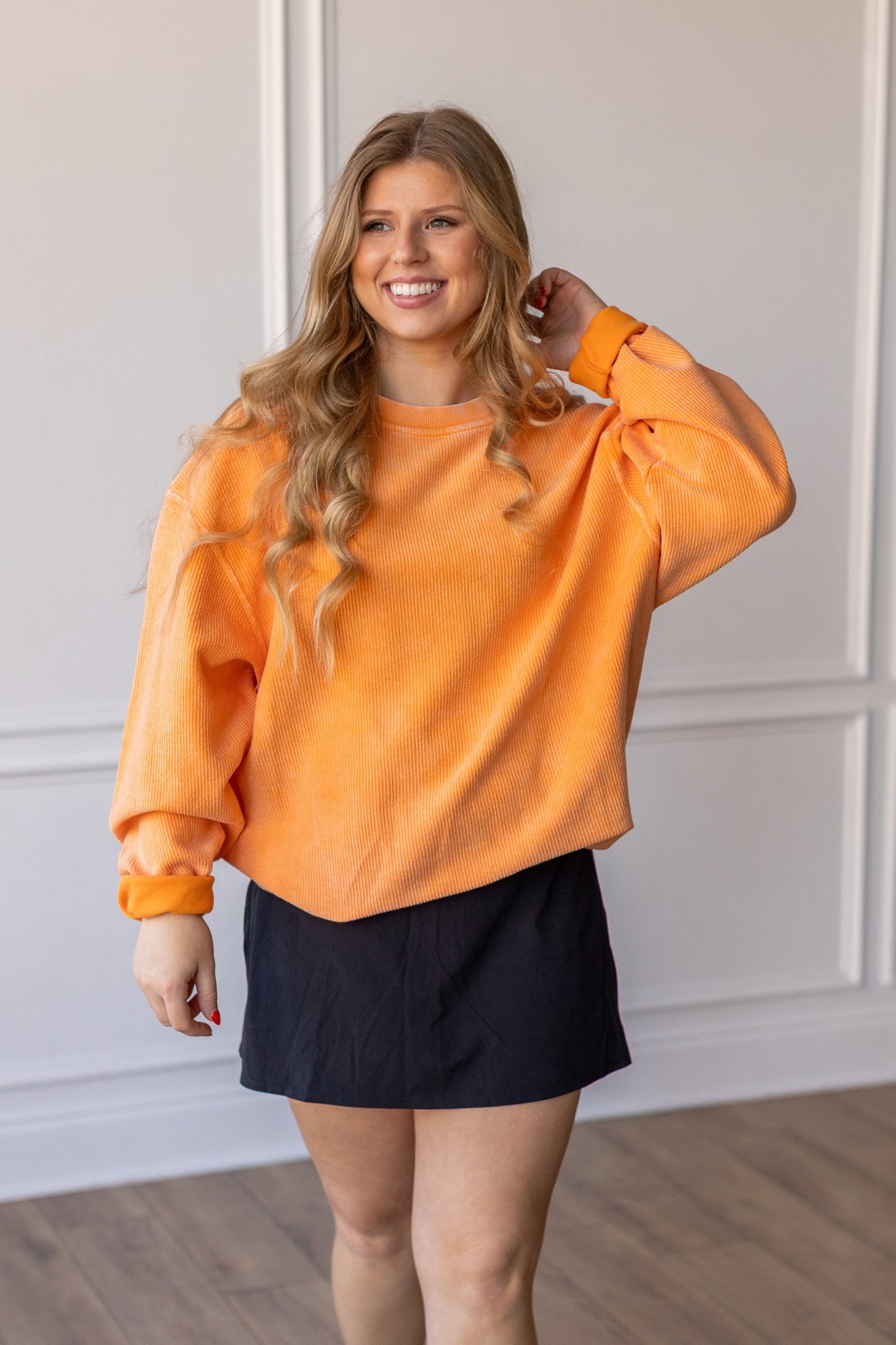 Luxe Corded Crew