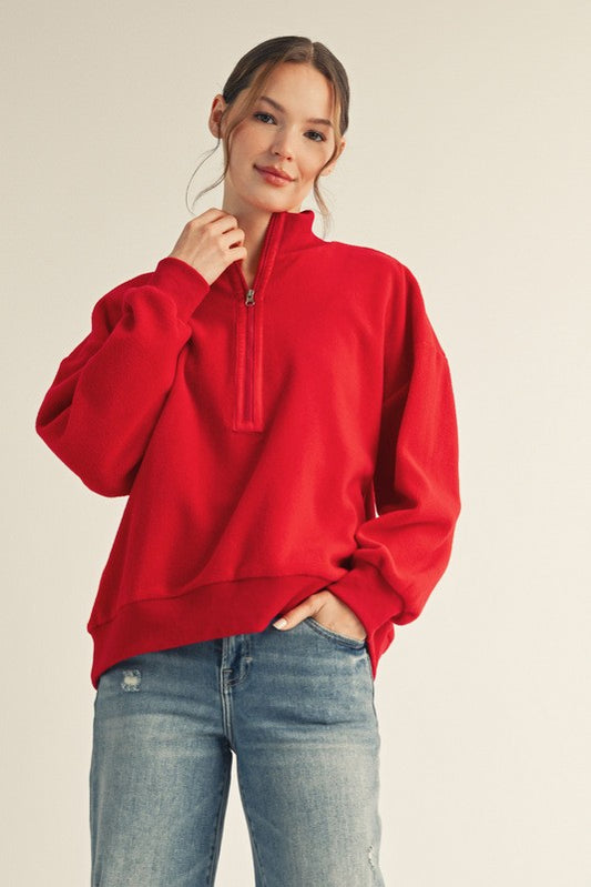 Fleece Half-Zip Pullover