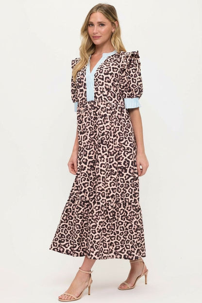 Leopard Midi Dress