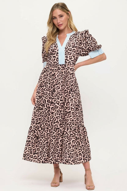 Leopard Midi Dress