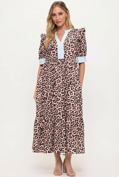 Leopard Midi Dress