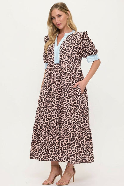 Leopard Midi Dress