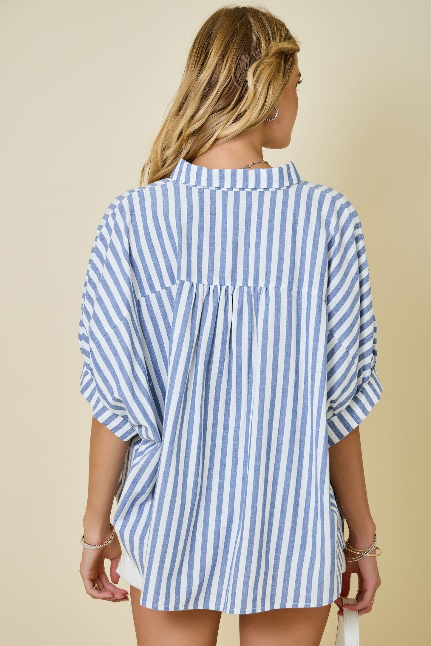 Oversized Stripe Top