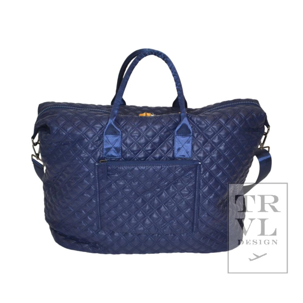 Overpacker in Navy Quilted
