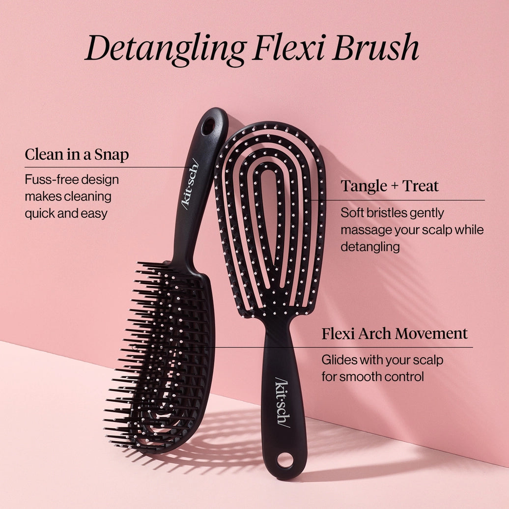Detangling Flexi Brush - Black