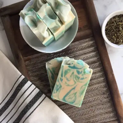 Spearmint Eucalyptus Goat Milk Soap Bar