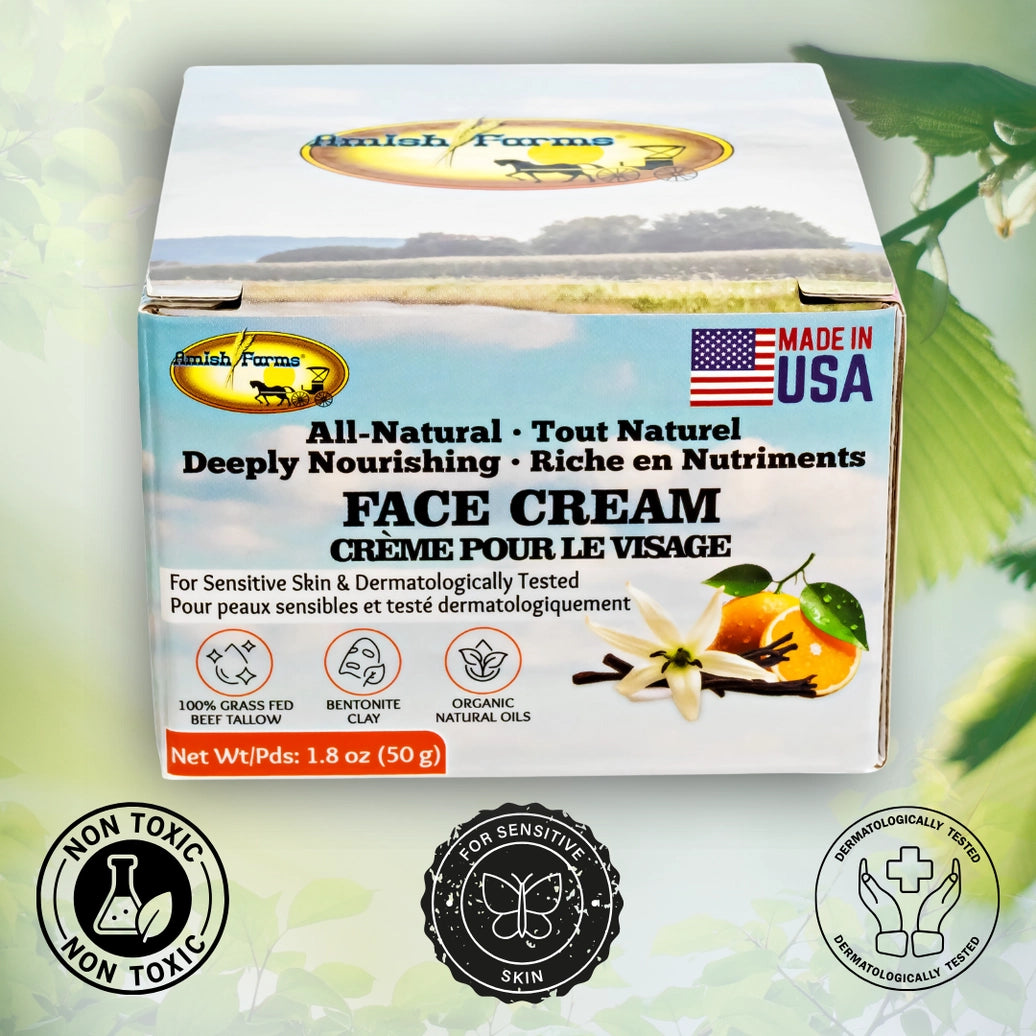 All Natural Tallow Face Cream