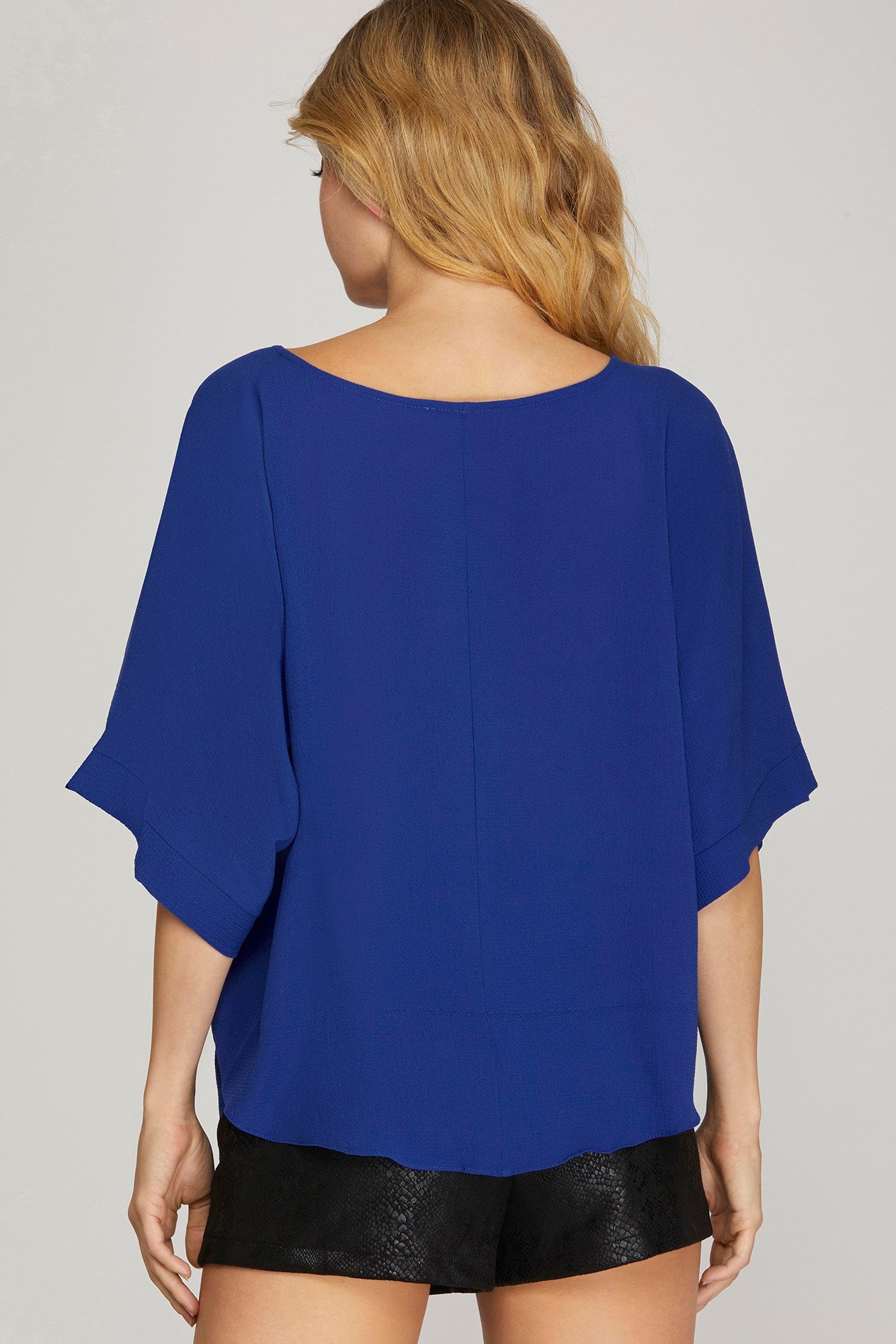 Kimono Sleeve Tie Top