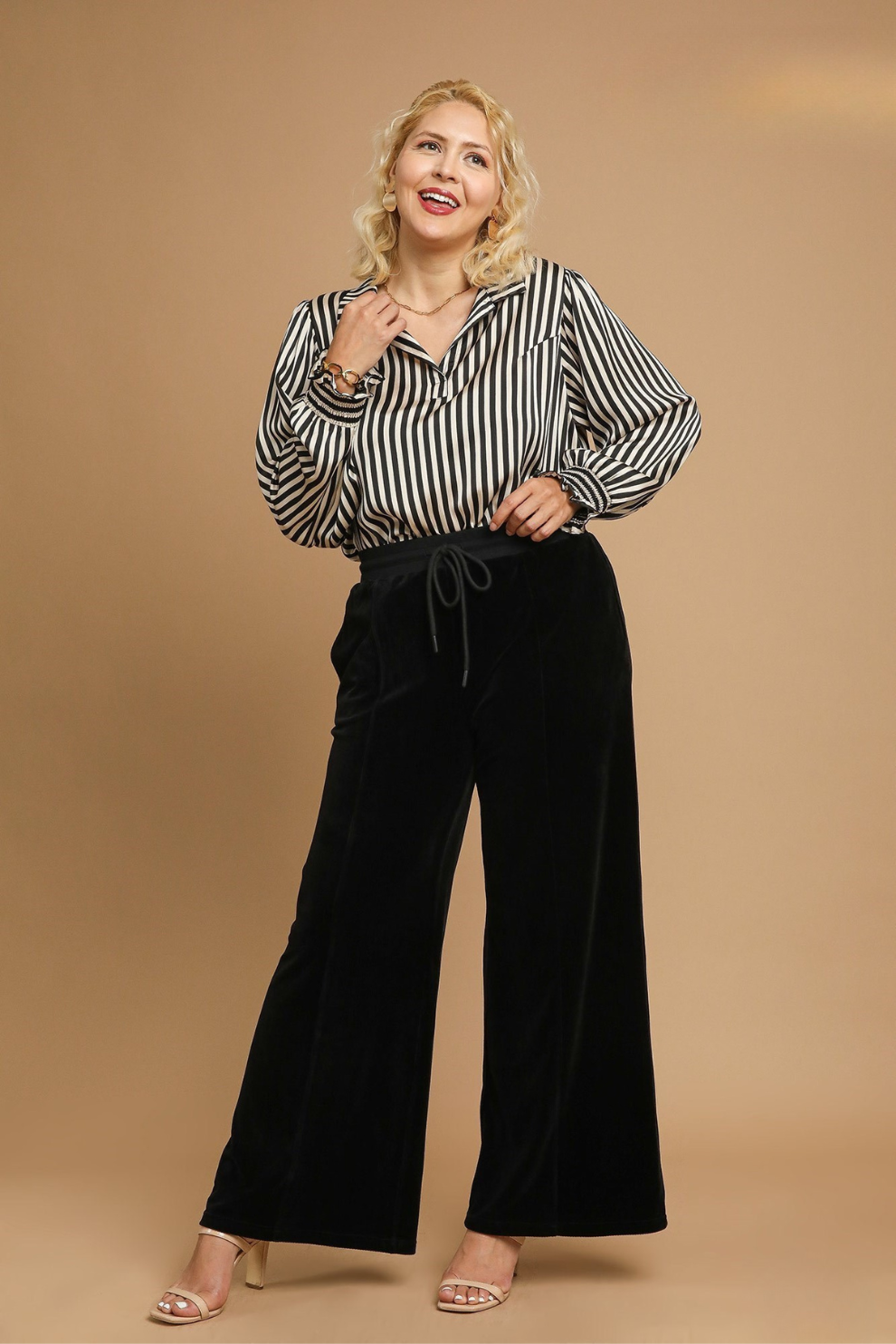 Soft Rib Wide Leg