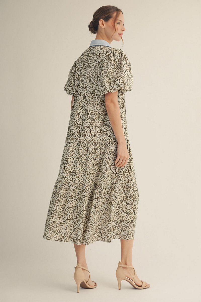 Leopard Midi Dress