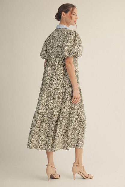 Leopard Midi Dress