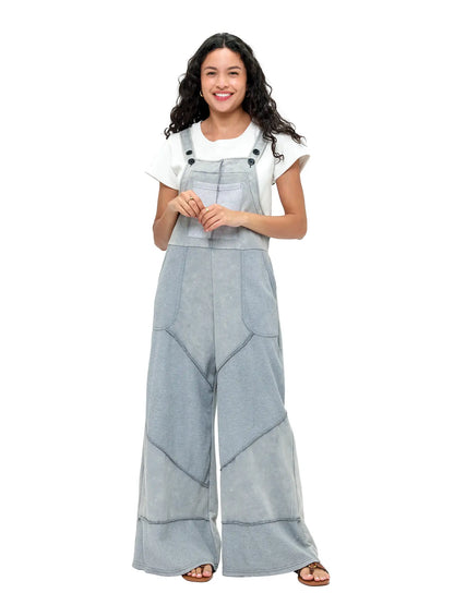 Free Spirit Waffle Overalls