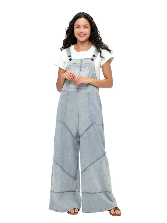 Free Spirit Waffle Overalls